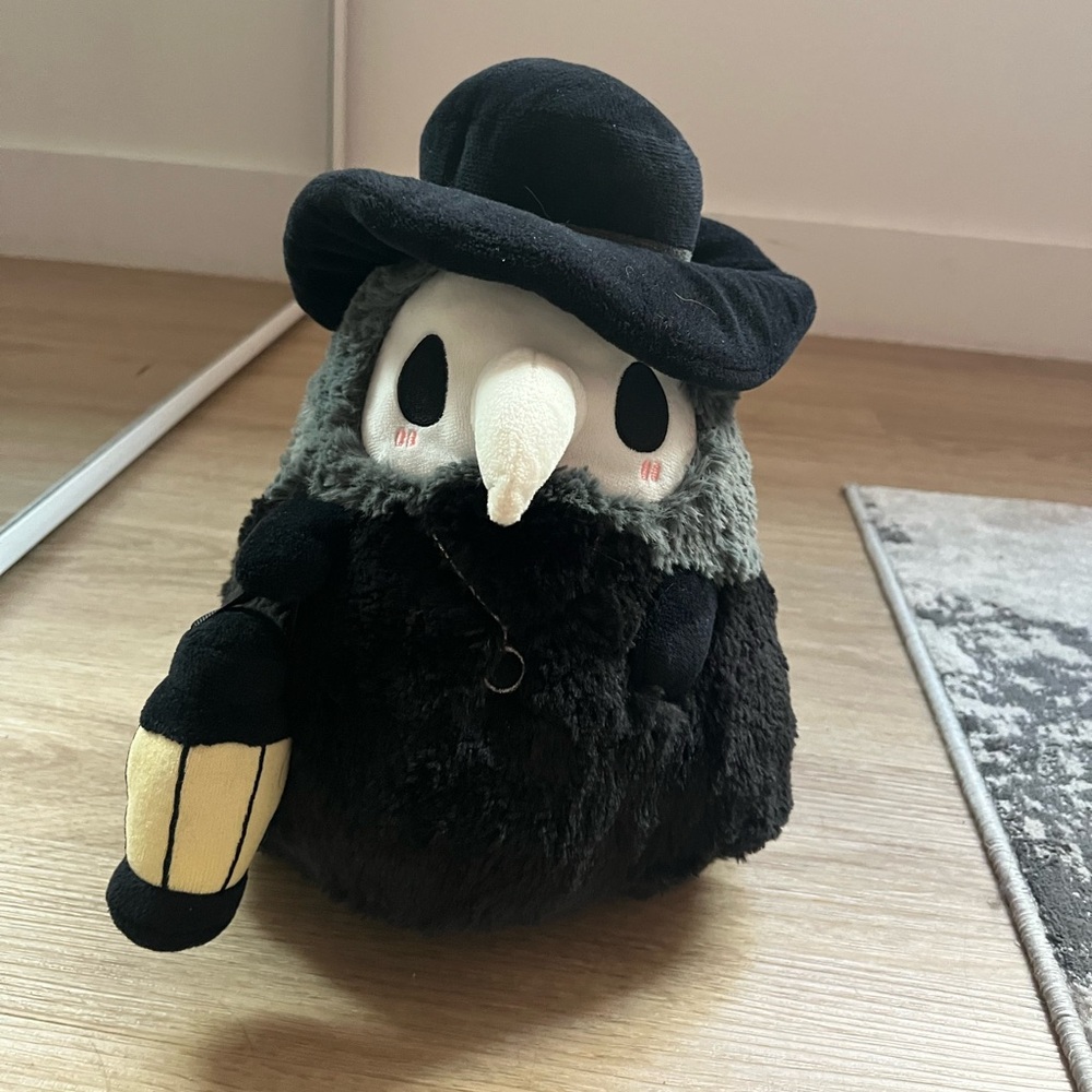 squishable plague doctor plush